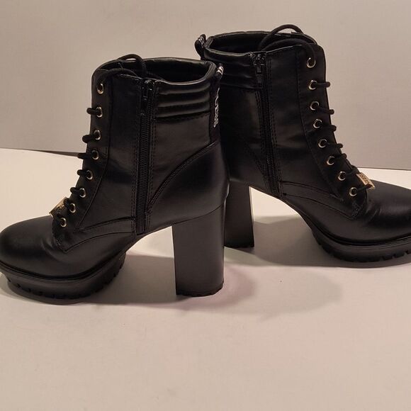 Guess Black Heeled Boots - Picture 5 of 11